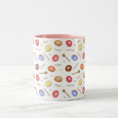 Donuts Homemade 11 oz Zwei-Tonen-Tasse Zweifarbige Tasse (Mittel)