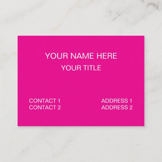 Donuts Ich esse nur Donuts Visitenkarte (Rückseite)