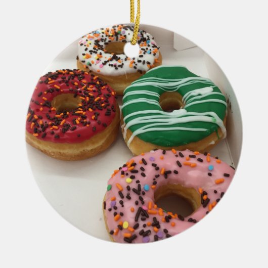 Donuts Keramik Ornament (Vorne)