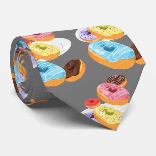 Donuts Krawatte (Gerollt)