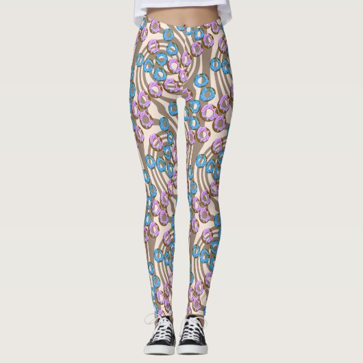 Donuts Leggings (Vorderseite)
