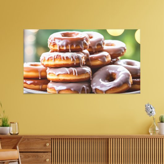 Donuts Leinwanddruck (Insitu (Wohnzimmer))