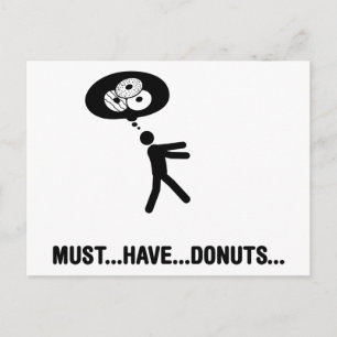 Donuts Lover Postkarte