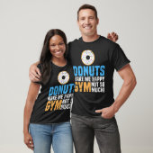 Donuts Make Me Happy baking baking T-Shirt (Unisex)
