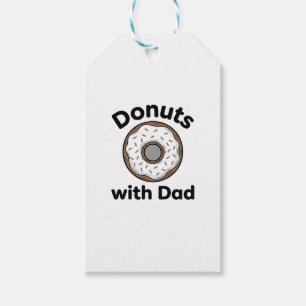 Donuts mit Papa Vintage Donut-Shirt-Design_1 Geschenkanhänger