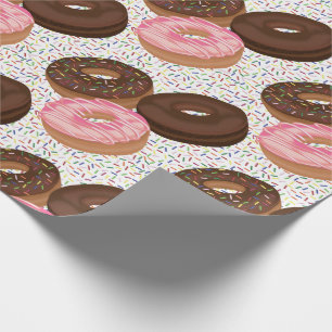 Donuts mit Sprinklen-Party Geschenkpapier