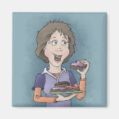 Donuts mit Sprinklermagnet Magnet (Vorne)