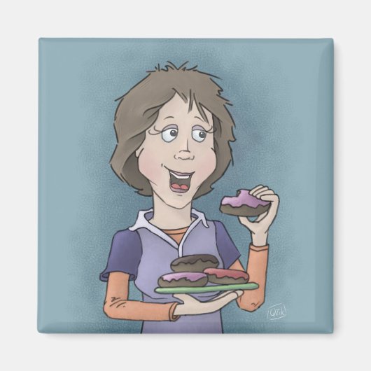 Donuts mit Sprinklermagnet Magnet (Vorne)