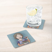 Donuts mit Sprinklerpapier, Untersetzer (Vor Ort)