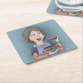 Donuts mit Sprinklerpapier, Untersetzer (angewinkelt)