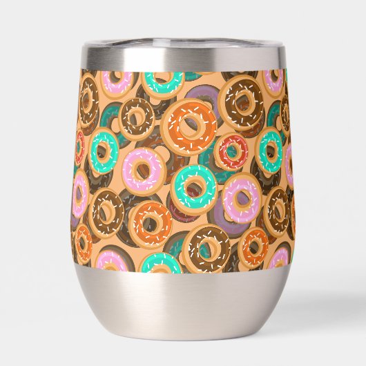 Donuts mit Sprinklmuster (Rückseite)