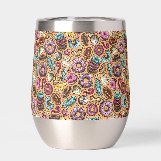 Donuts mit Sprinklmuster (Rückseite)