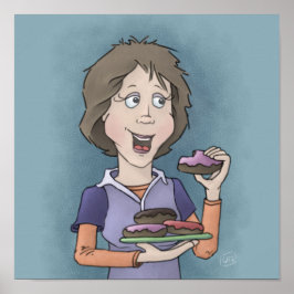 Donuts mit Sprinklplakat Poster