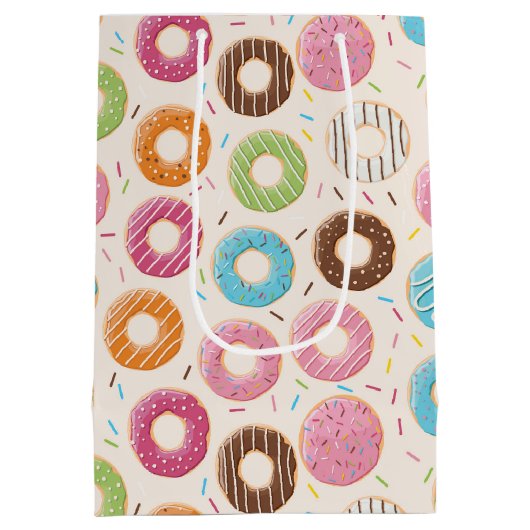 Donuts Mittlere Geschenktüte (Rückseite)