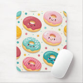 Donuts-Muster Mousepad (Mit Mouse)