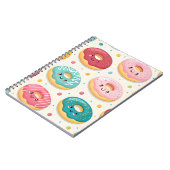 Donuts-Muster Notizblock (Linke Seite)