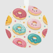 Donuts-Muster Ornament (Rückseite)