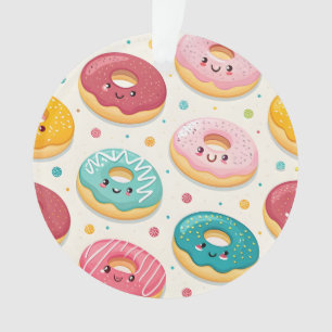 Donuts-Muster Ornament