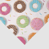 Donuts-Muster Seidenpapier (Ausschnitt)
