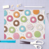 Donuts-Muster Seidenpapier (Handwerk)