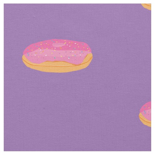 Donuts Muster Stoff (Nahaufnahme)