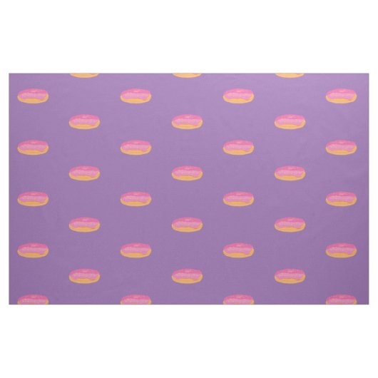 Donuts Muster Stoff (Fat Quarter (45,7 x 55,9 cm))