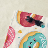 Donuts-Muster Strandtuch (Beispiel)