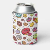 Donuts nahtloses Muster Dosenkühler (Kanne Rückseite)