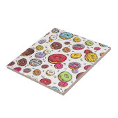 Donuts nahtloses Muster Fliese (Seite)