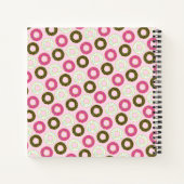 Donuts Niedlich Kid's Doughnut Notizblock (Rückseite)