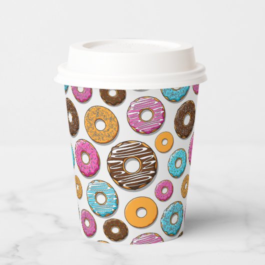 Donuts Pappbecher (Links)
