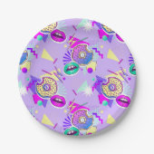 Donuts Pappteller (Vorderseite)