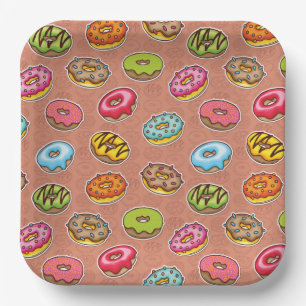 Donuts pappteller
