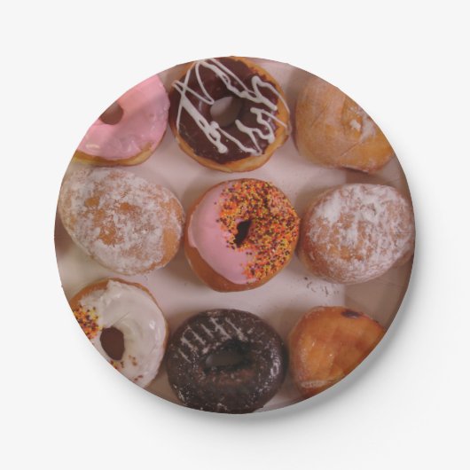 DONUTS! PAPPTELLER (Vorderseite)