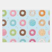 Donuts Pattern Geschenkpapier Set (Vorderseite 3)