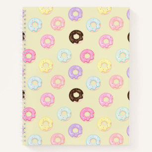 Donuts Pattern Notizblock