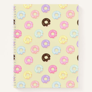 Donuts Pattern Notizblock