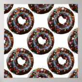 Donuts Pattern Poster (Vorne)