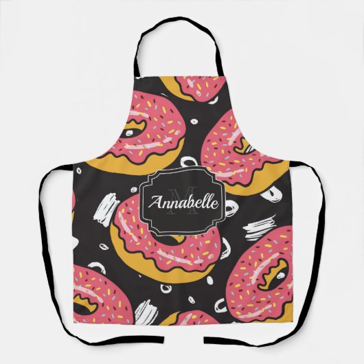 Donuts Pattern Schürze (Vorderseite)