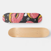 Donuts Pattern Skateboard (Horizontal)