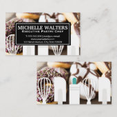 Donuts | Picnic Table Visitenkarte (Vorne/Hinten)