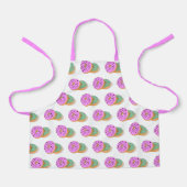 Donuts Pink Minze grüne Bäckerei Schürze (Vorderseite)