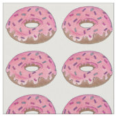Donuts Pink Zuckerguss Doughnut Sprinkles Junk Foo Stoff (Nahaufnahme)