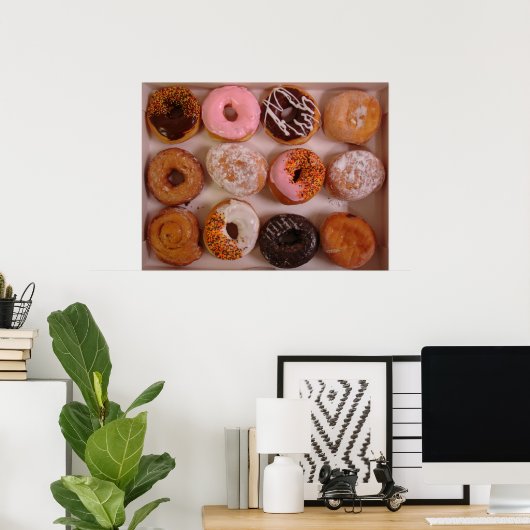 Donuts Poster (Heimbüro)