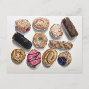 Donuts Postkarte
