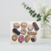 Donuts Postkarte (Stehend Vorderseite)