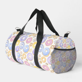 Donuts Rosa, Blau und Lila Duffle Bag