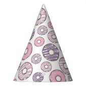 Donuts, rosa Donuts, Lila Donuts Partyhütchen (Links)