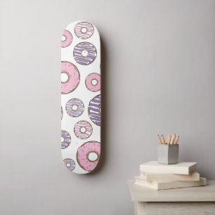 Donuts, rosa Donuts, Lila Donuts Skateboard