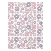Donuts, rosa Donuts, Lila Donuts Tischdecke (Vorderseite)